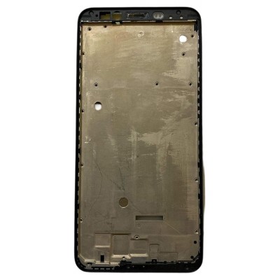 Lcd Frame Middle Chassis For Tecno Mobile Pouvoir 2 Pro Black By - Maxbhi Com