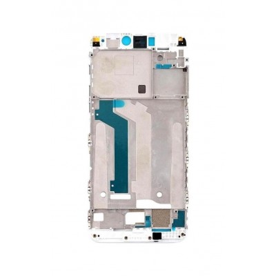 Lcd Frame Middle Chassis For Xiaomi Mi 5c White By - Maxbhi Com