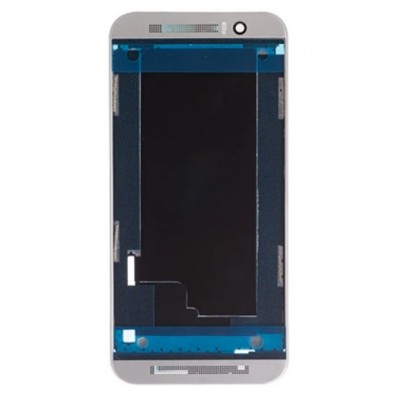 Lcd Frame Middle Chassis For Htc One M9 Silver By - Maxbhi Com