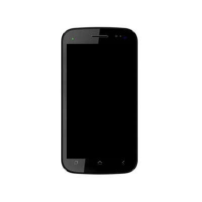 Lcd Frame Middle Chassis For Micromax A110 Canvas 2 Black By - Maxbhi Com