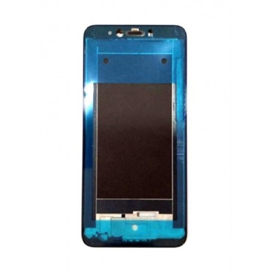 Lcd Frame Middle Chassis For Lenovo K5 White By - Maxbhi Com