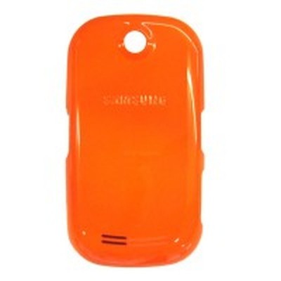Back Cover For Samsung S3650 Corby Genio Touch - Orange