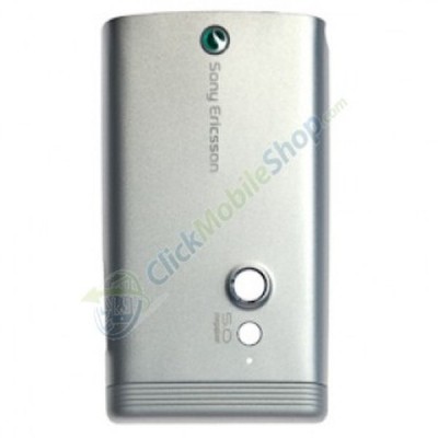 Back Cover For Sony Ericsson Elm GreenHeart - Silver