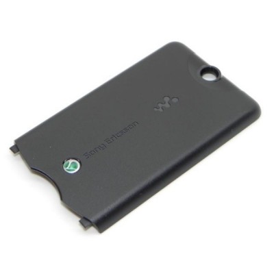 Back Cover For Sony Ericsson W205 - Black