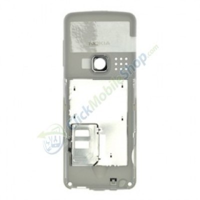 Back Middle Cover For Nokia 6300 - White