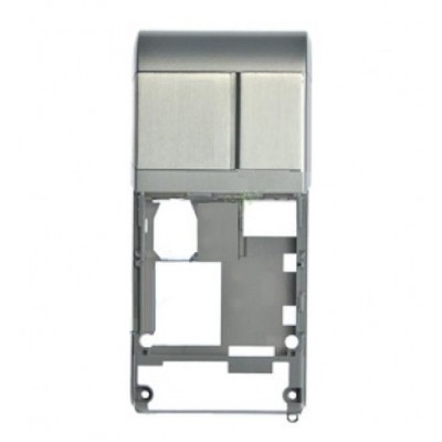 Back Panel Cover For Sony Ericsson C905 Silver - Maxbhi Com