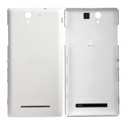Back Panel Cover For Sony Xperia C3 Dual D2502 White - Maxbhi Com