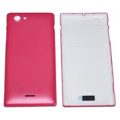 Back Panel Cover For Sony Xperia J St26i Pink - Maxbhi Com