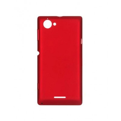 Back Panel Cover For Sony Xperia L C2104 Red - Maxbhi Com