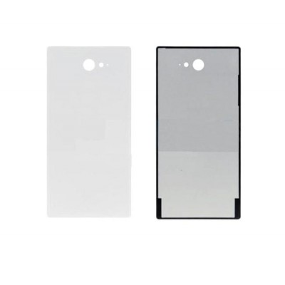 Back Panel Cover For Sony Xperia M2 White - Maxbhi Com