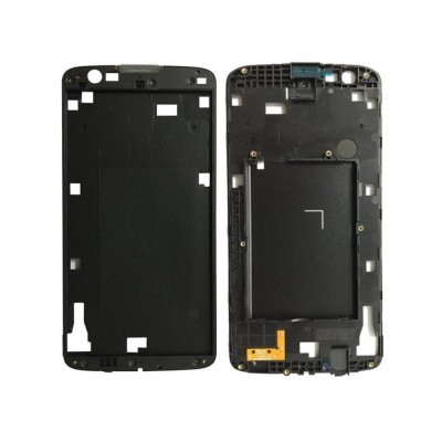 Lcd Frame Middle Chassis For Lg K7 16gb Black By - Maxbhi Com