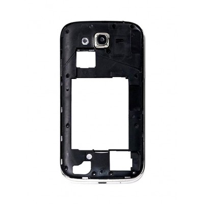 Lcd Frame Middle Chassis For Samsung Galaxy Grand I9080 Black By - Maxbhi Com