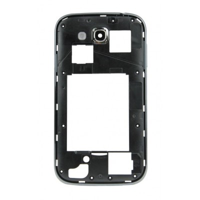 Lcd Frame Middle Chassis For Samsung Galaxy Grand Z I9082z Black By - Maxbhi Com