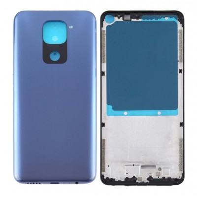 Full Body Housing For Xiaomi Redmi Note 9 Grey - Maxbhi Com