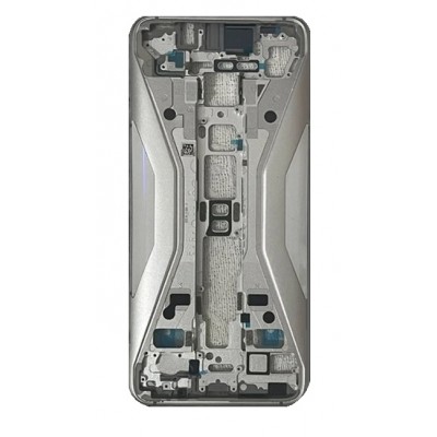 Lcd Frame Middle Chassis For Xiaomi Black Shark 3 Pro White By - Maxbhi Com