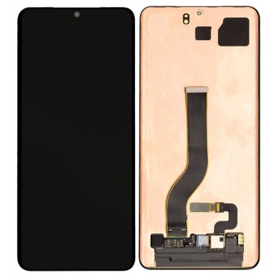 Lcd With Touch Screen For Samsung Galaxy S20 Plus 5g Black By - Maxbhi Com