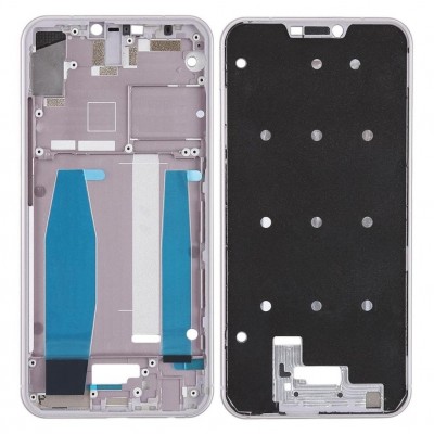 Lcd Frame Middle Chassis For Asus Zenfone 5 Ze620kl Silver By - Maxbhi Com