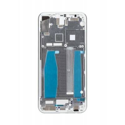 Lcd Frame Middle Chassis For Asus Zenfone 5 Ze620kl White By - Maxbhi Com