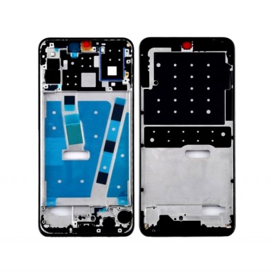 Lcd Frame Middle Chassis For Huawei Nova 4e Black By - Maxbhi Com