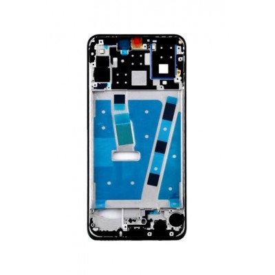 Lcd Frame Middle Chassis For Huawei Nova 4e Black By - Maxbhi Com