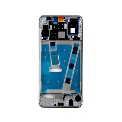 Lcd Frame Middle Chassis For Huawei Nova 4e White By - Maxbhi Com