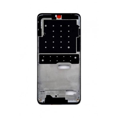 Lcd Frame Middle Chassis For Huawei Nova 4e White By - Maxbhi Com