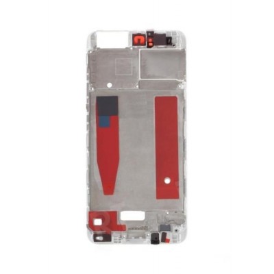 Lcd Frame Middle Chassis For Huawei P10 Plus Silver By - Maxbhi Com