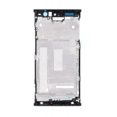 Lcd Frame Middle Chassis For Sony Xperia Xa2 Black By - Maxbhi Com