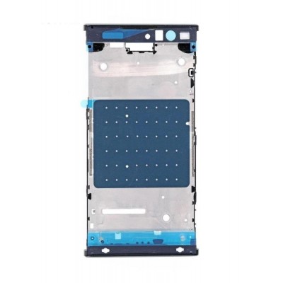 Lcd Frame Middle Chassis For Sony Xperia Xa2 Black By - Maxbhi Com