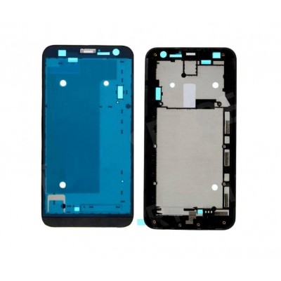 Lcd Frame Middle Chassis For Asus Zenfone 2 Laser Ze500kl Silver By - Maxbhi Com