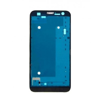 Lcd Frame Middle Chassis For Asus Zenfone 2 Laser Ze500kl White By - Maxbhi Com
