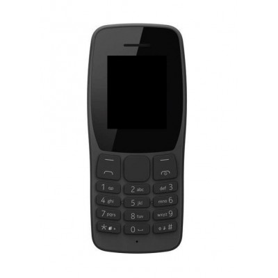 Lcd Frame Middle Chassis For Nokia 110 2019 Black By - Maxbhi Com