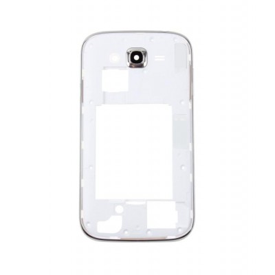 Lcd Frame Middle Chassis For Samsung Galaxy Grand Neo White By - Maxbhi Com