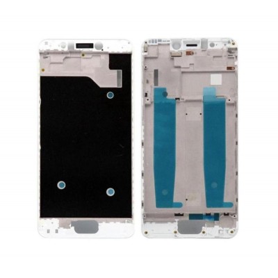 Lcd Frame Middle Chassis For Asus Zenfone 4 Max Zc520kl Silver By - Maxbhi Com