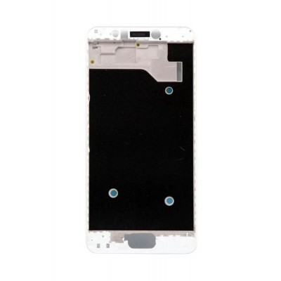 Lcd Frame Middle Chassis For Asus Zenfone 4 Max Zc520kl White By - Maxbhi Com