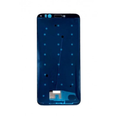 Lcd Frame Middle Chassis For Huawei Y7 Pro 2018 White By - Maxbhi Com