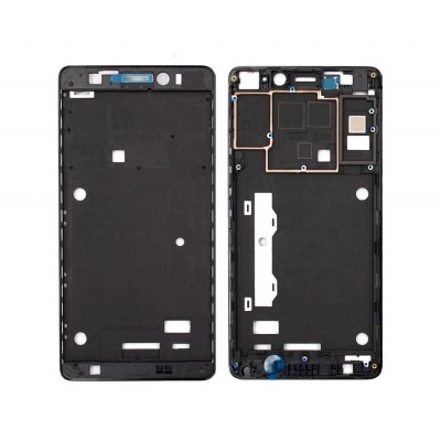 Lcd Frame Middle Chassis For Lenovo A7000 Turbo Black By - Maxbhi Com