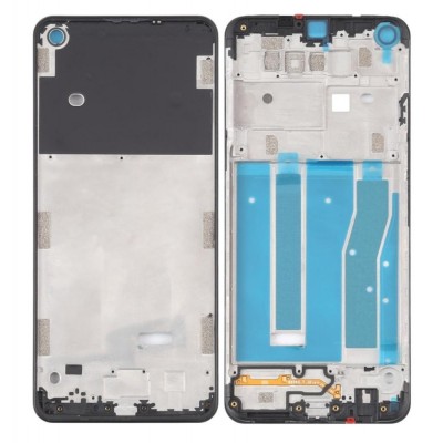 Lcd Frame Middle Chassis For Lg K51s White By - Maxbhi Com