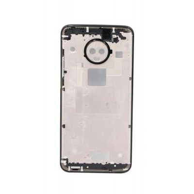 Lcd Frame Middle Chassis For Motorola Moto G7 Plus Black By - Maxbhi Com