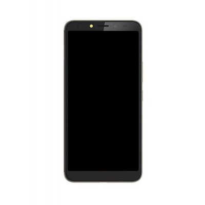 Lcd Frame Middle Chassis For Tecno Mobile Pouvoir 2 Black By - Maxbhi Com