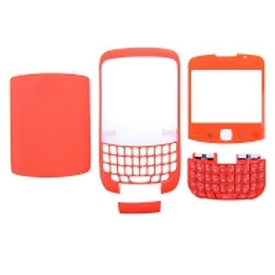 Front & Back Panel For BlackBerry Curve 3G 9300 - Orange