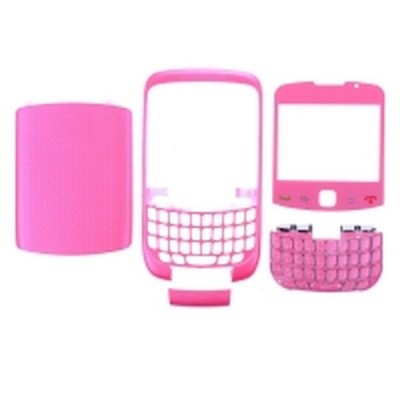 Front & Back Panel For BlackBerry Curve 3G 9300 - Pink