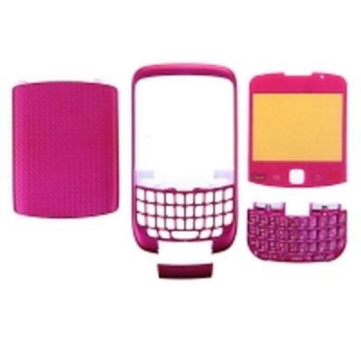 Front & Back Panel For BlackBerry Curve 3G 9300 - Rose