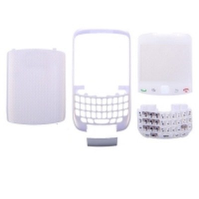 Front & Back Panel For BlackBerry Curve 3G 9300 - White