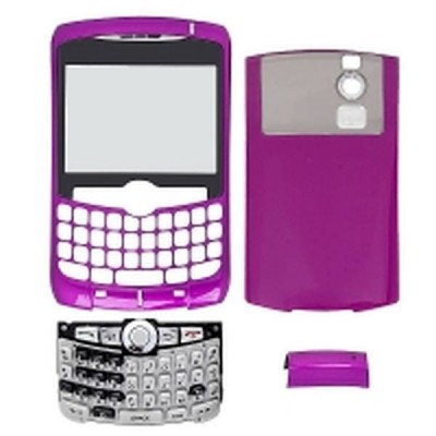 Front & Back Panel For BlackBerry Curve 8300 - Rose