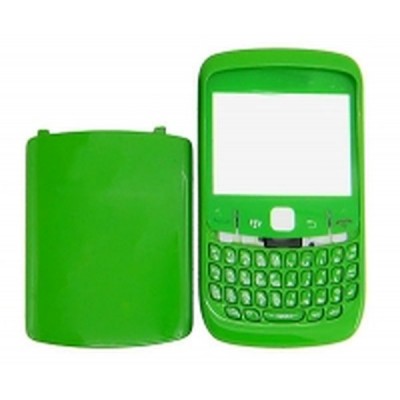 Front & Back Panel For BlackBerry Curve 8520 - Green