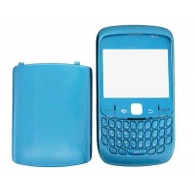 Front & Back Panel For BlackBerry Curve 8520 - Light Blue