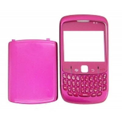 Front & Back Panel For BlackBerry Curve 8520 - Rose