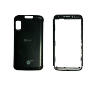 Front & Back Panel For Motorola ATRIX 4G MB860 - Black