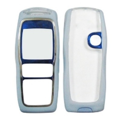 Front & Back Panel For Nokia 3220 - Blue